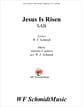 Jesus Is Risen SAB choral sheet music cover